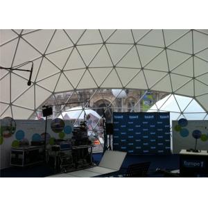 Water Resistant Large Half Dome Shelter 50 People Canvas Fabric Windproof