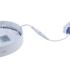 12w Led Panel Light, Round Recessed Lighting, 85-265v 3528smd Anti-fogging