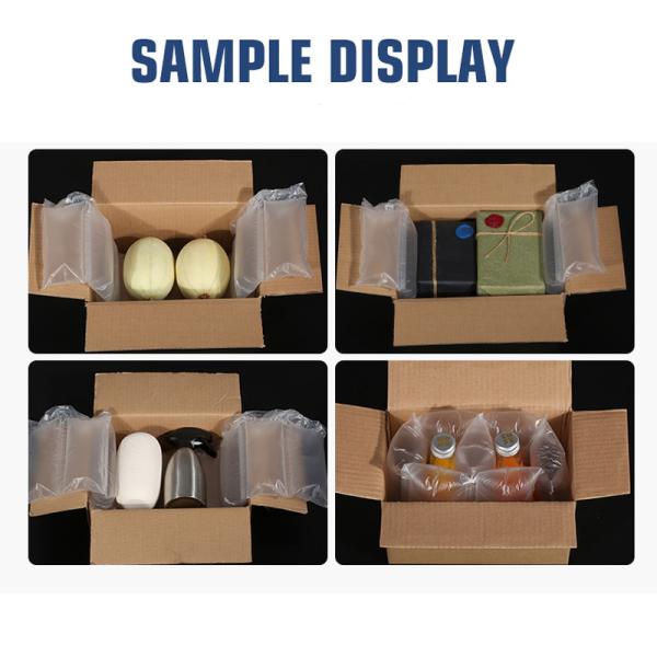 PE HDPE 15 To 30 Microns Air Cushion Film Roll Shockproof