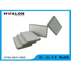 Rectangle PTC Ceramic Heater Thermistor , Ceramic Resistor Heater Chip