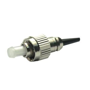 FC Plastic Steel Optical Fiber Connectors High Standard Polishing