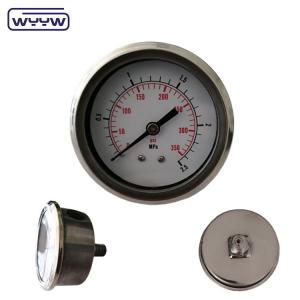 Quality 2.5 Inch Manometro Pressure Gauge Meter , Bar Fuel Pressure Gauge for sale