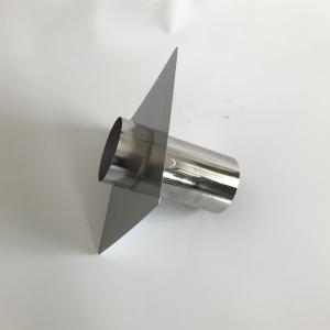 SUS304 / SUS316 Wood Heater Chimney Kit Flexi To Single Roof Plate Adaptor