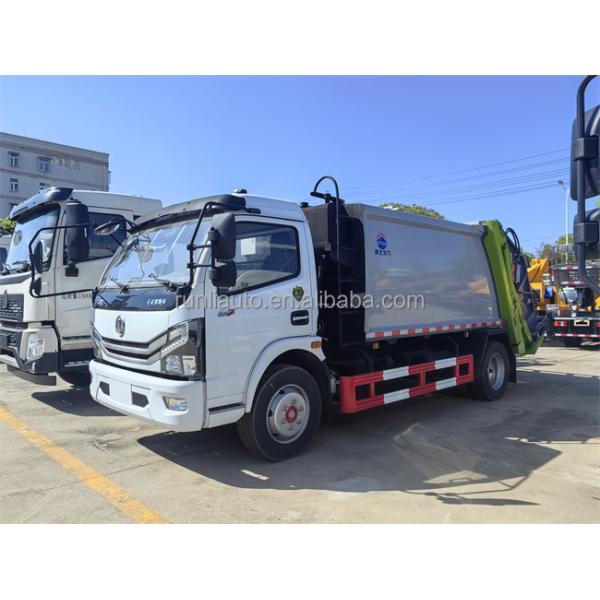 Dongfeng New Compressed Rubbish Truck 5ton Small Garbage Compactor Truck