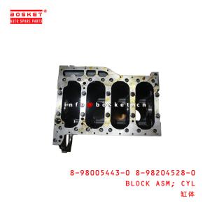 8-98005443-0 8-98204528-0 Cylinder Block Assembly 8980054430 8982045280 for