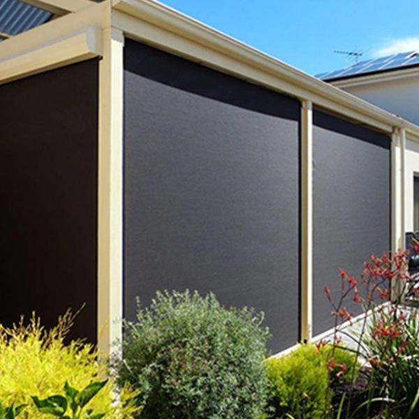 Buy Remote Control UV Proof Zip Track Blinds For Garden at wholesale prices
