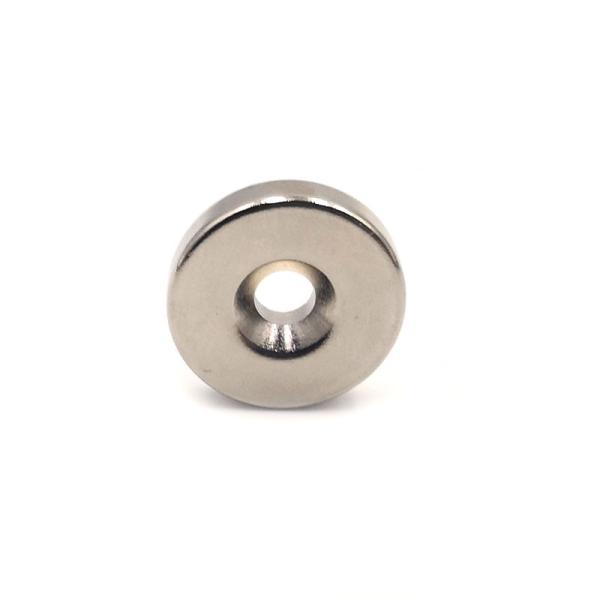 Buy Strong Ndfeb N35 Permanent Ring Neodymium Magnet Nickel Coating at wholesale prices