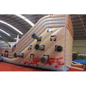 Pirate Ship Style Huge Inflatable Dry Slide Waterproof UV Protective