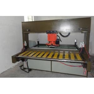 China Football Volleyball Rubber Die Cutting Machine , Hydraulic Leather Cutting Machine  on sale