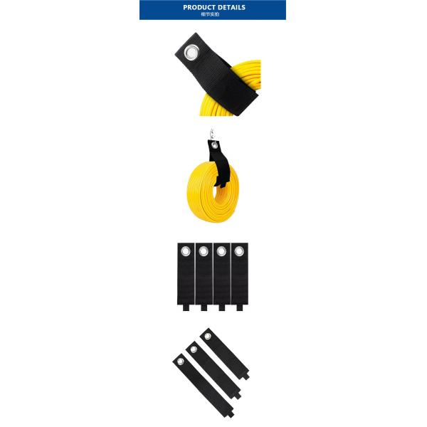 Hook and loop fastener tape application example