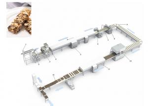 Quality Protein Candy Production Line / Chocolate Nougat Bar Making Machine Candy Forming Machine for sale
