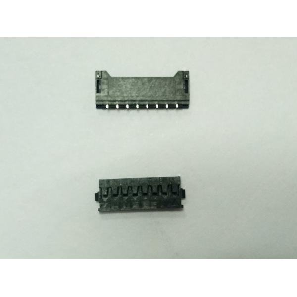 Gold - Plated SMT Header Connector 1.2mm Pitch 8 Pole Black Color 28# Applicable