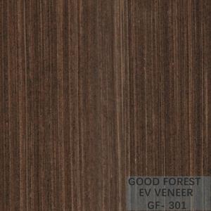 Engineered Veneer Wenge Lati Wood Top A / B Grade Customized
