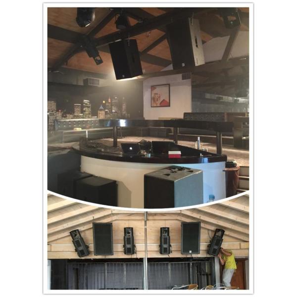 2 Way Audio 15 Inch Pa System Plywood Speaker Box For Night Club