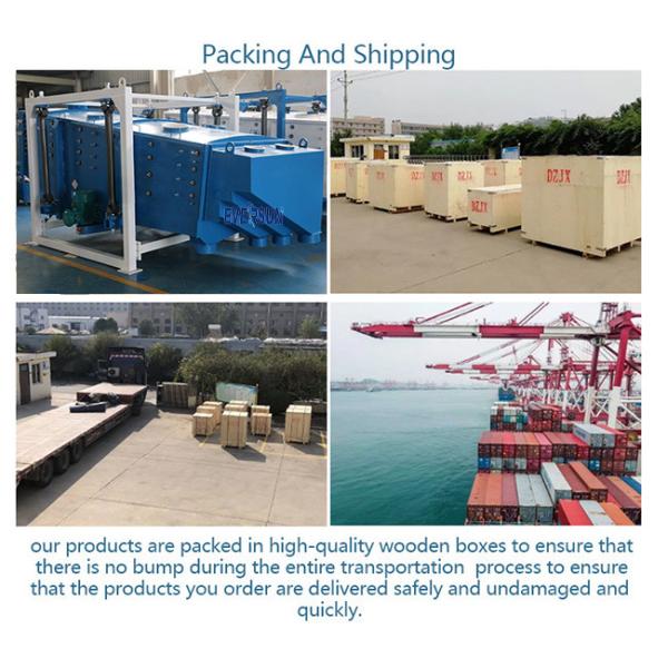 1 - 3 Screen Deck Carbon Steel Gyratory Screening Machine Separator For Frac Sand