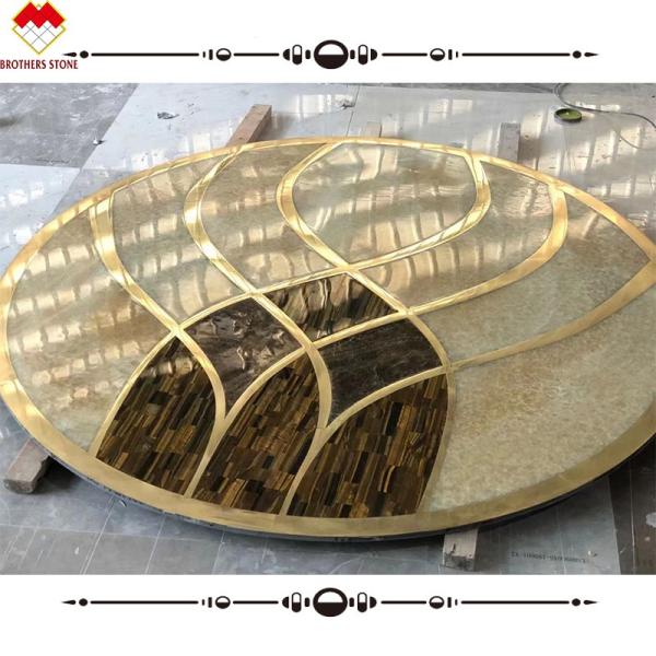 Thickness Tolerance /- 1mm Antique Book Match Yellow Onyx Marble for Lavabo Component