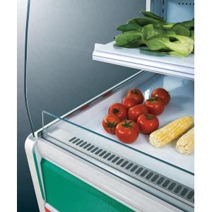 Commercial White Multideck Open Chiller Freezer For Supermarket Antiwear
