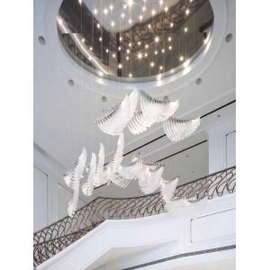 Hotel Lobby Chandelier Angel Wings Wings Artistic Modeling Villa Pick Empty Hall
