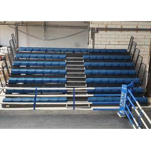 Indoor Gym polyethylene Echo Seating Retractable Grandstands