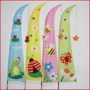Quality Spring Garden Flag Frog Ladybug Bee butterfly for sale