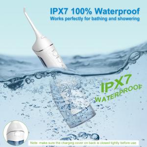 China Professional Cordless Dental Water Flosser Portable Dental Water Jet 300ml on sale