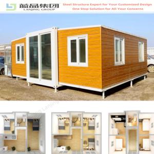Prefabricated Expandable Container Homes Ready Home Bedroom Bathroom