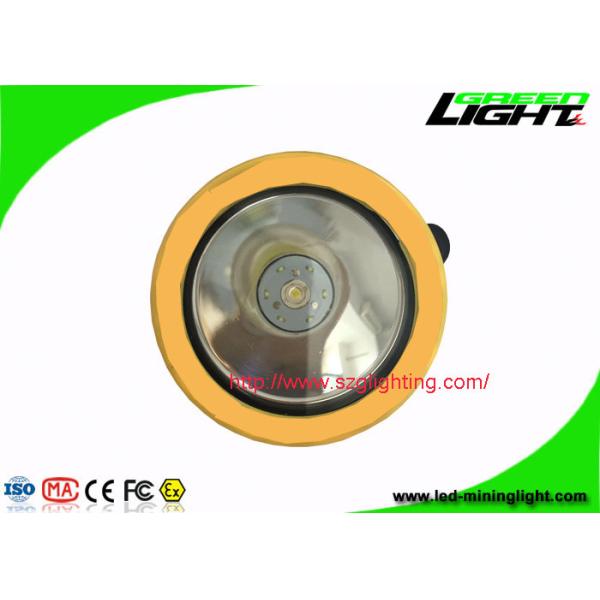 4000lux IP68 water-proof Orange / Black LED Mining Light 1000 Cycles Lifetime