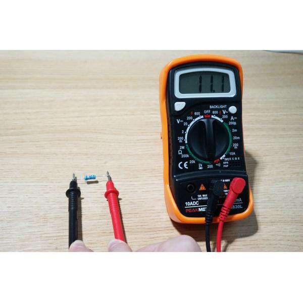 CE Digital Volt Ohm Meter Capacitance Frequency Diode Transistor Audible