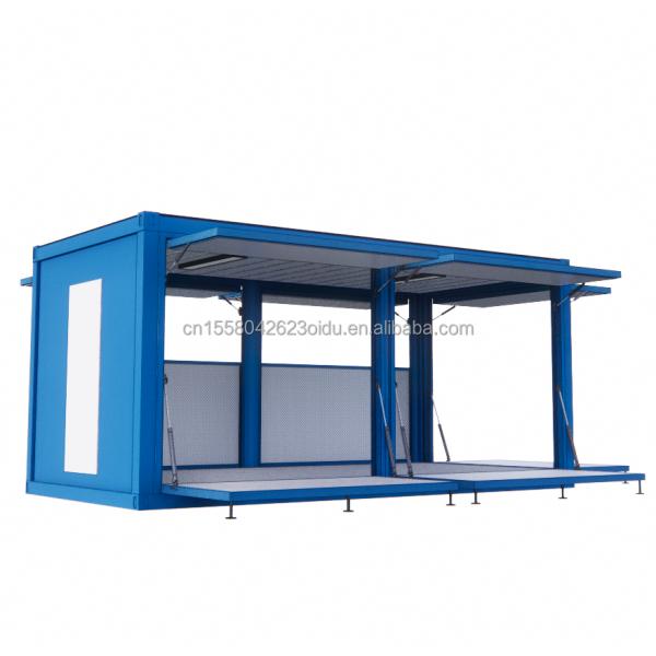 Customized Color 10ft 20ft Expandable Container Shop Pop-up Food Truck Prefab Houses for Bar Store Coffee Retail Activity Bar