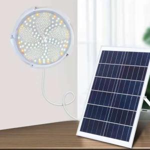 20w 40w Home House Solar Indoor Ceiling Light With Remote Control Solar Panel