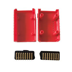 New arrival OBDII 327 double open end assembled housing bent pin gold plated