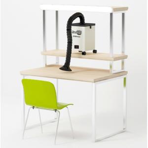 Quality Fume Extractor For Co2 Laser Cutting Marking Soldering Machine With 3 Layers Filters And Bamboo Tube for sale