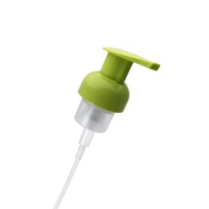 China Green Liquid Soap Dispensing 40MM Plastic Foam Pump on sale