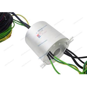 Shielded Wires IP67 Water Proof Slip Ring with Ethernet Signal Rotary Electrical