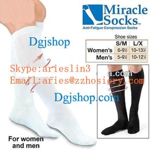 Quality Hot Sale Unisex Custom Compression Miracle Sock for sale