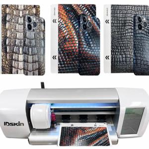 3D Embossed Back Cover Vinyl Decal Printer And Cutter Sticker Machine