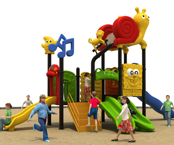 Jungle Large Plastic Playground Equipment , Kindergarten Outdoor Play Equipment