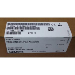 Quality SIEMENS 6SN1118-0DK21-0AA2 CONTROL D P2 2A KDM SIMODRIVE 611 DIGITAL CONTROL UNIT HIGH PERFORMANCE 2-AXIS SIN/COS 1 VPP. for sale