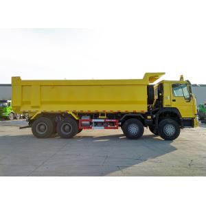 Max Speed 75 Km/H Tubeless Tire Design Used HOWO 8X4 Tipper Truck for Heavy