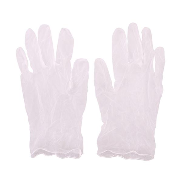 Buy Plastic Household Duties M 9 inch Disposable PVC Gloves at wholesale prices