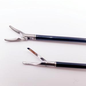 Double Action Straight Head Bipolar Cable Laparoscopy Forceps with CE Certificat