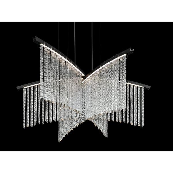 Buy Distinctive Chandelier Custom Chandeliers With Beautiful Curve Shape at wholesale prices