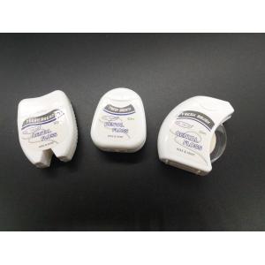 Tooth Shape 50m Silky Waxed Mint Dental Floss Nylon Wire
