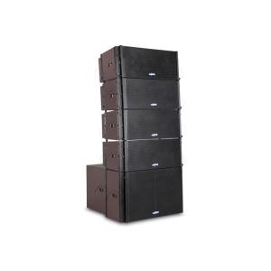 double 10" two way line array speaker 600W outdoor performance speaker system
