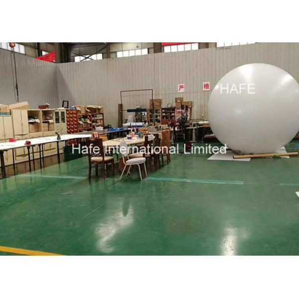 Flying Advertising Floating Helium Balloon Lights 3M 9.8ft With Metal Halide Lamp