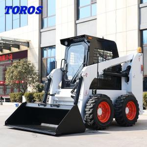 All Terrain Skid Steer Loader With Cummins B3.3 Engine Easy To Maneuver