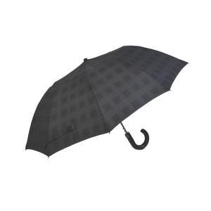 23 Inch 2 Fold Automatic Umbrella With Wood Handle