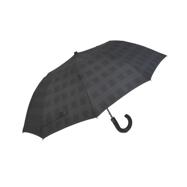 Buy 23 Inch 2 Fold Automatic Umbrella With Wood Handle at wholesale prices