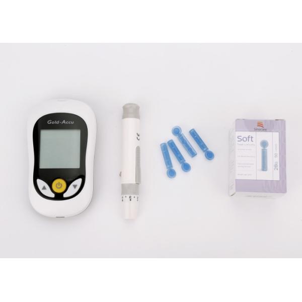 Buy New Design Sugar Meter Blood Glucose Monitoring System Rapid Test Result Tiny Sample  at wholesale prices