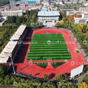 High-Traction Rubberized Athletic Track Surface By Professional Competition